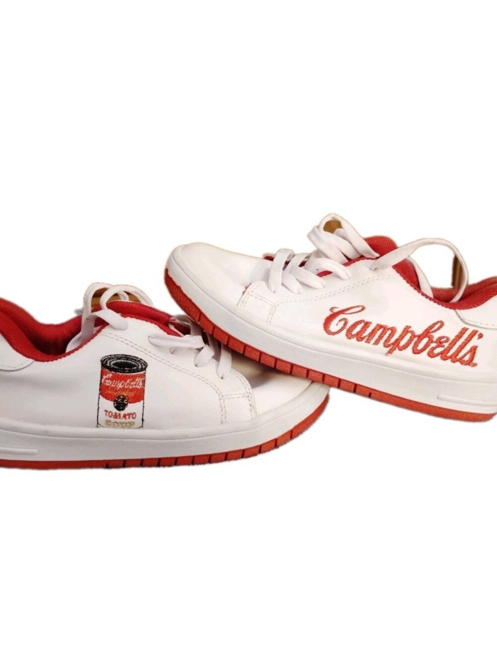 Custom "Campbell's" Tomato Soup  Size 6/6.5 Pop Art Leather Shoes
